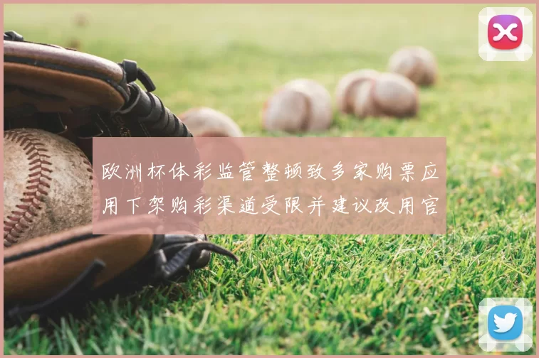 欧洲杯体彩监管整顿致多家购票应用下架购彩渠道受限并建议改用官网渠道